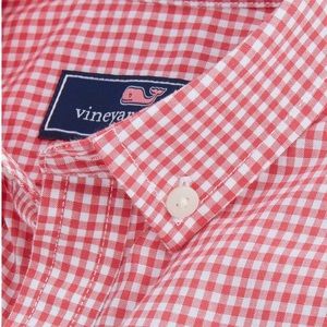 Boys’ Vineyard Vines Arawak Gingham Shirt